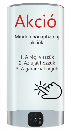 Briák László villanybojler akciók